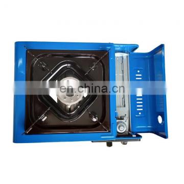 camping portable biogas stove with gas cylinder