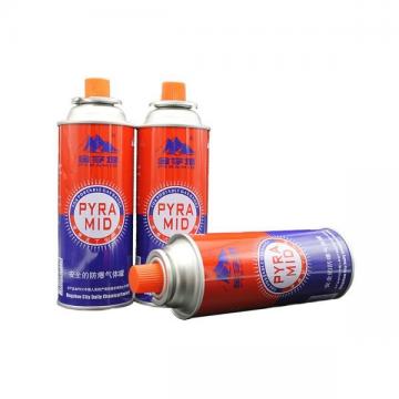 Mini size butane aerosol cans for little hot pot in yemen