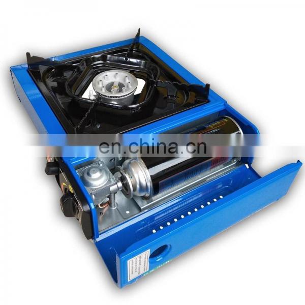 camping portable biogas stove with gas cylinder #4 image